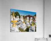 Wat Chedi Sao Lang Buddhist Temple Lampang Thailand Acrylic Print