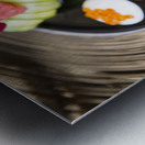 Avocado Crab Roll Roulade Metal print