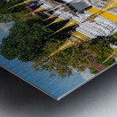 Wat Chedi Sao Lang Buddhist Temple Lampang Thailand Metal print