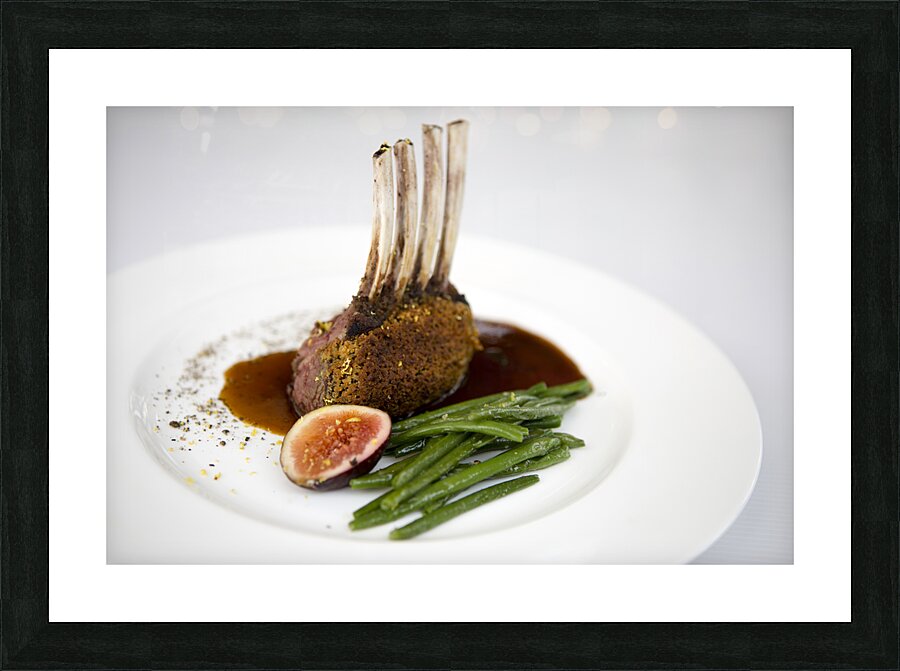 Quercy lamb rack Picture Frame print