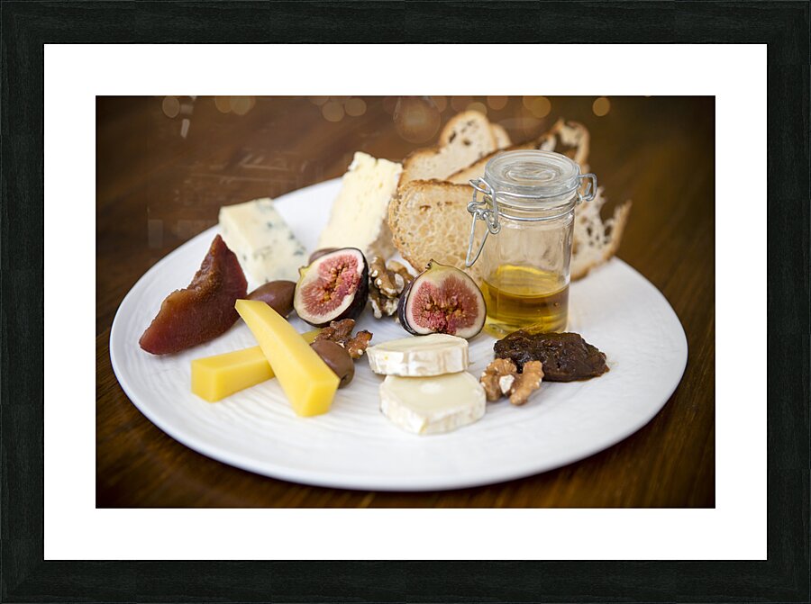 Fruit Cheese Platter Picture Frame print