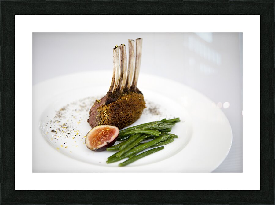 Quercy lamb rack Picture Frame print
