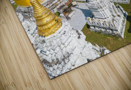 Wat Chedi Sao Lang Buddhist Temple Lampang Thailand Kevin Miller Photography puzzle