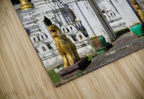 Wat Chedi Sao Lang Buddhist Temple Lampang Thailand Kevin Miller Photography puzzle