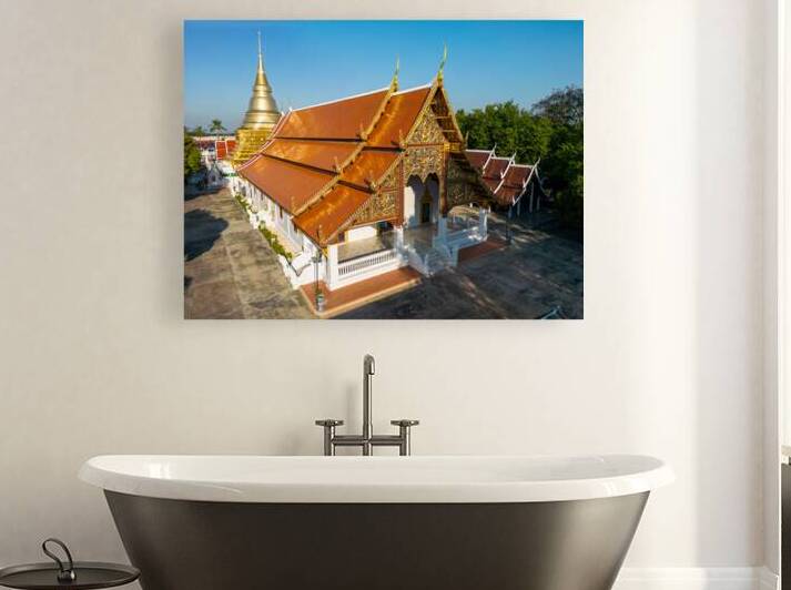 Wat Phra Kaeo Don Tao Buddhist Temple Lampang Thailand by Kevin Miller Photography