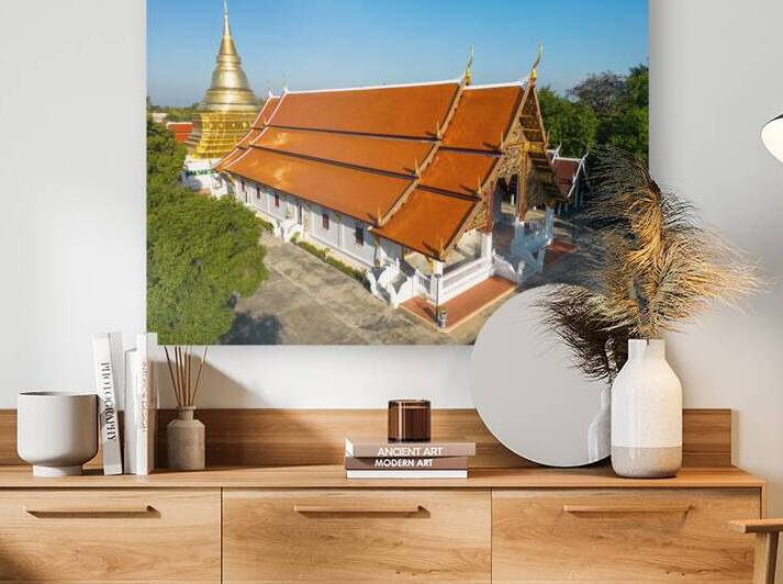 Wat Phra Kaeo Don Tao Buddhist Temple Lampang Thailand by Kevin Miller Photography