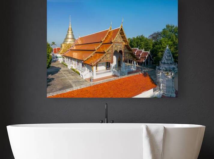 Wat Phra Kaeo Don Tao Buddhist Temple Lampang Thailand by Kevin Miller Photography