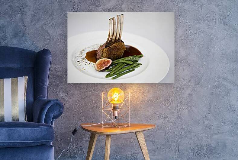 Quercy lamb rack by Kevin Miller Photography