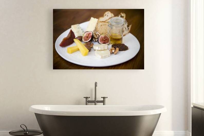 Fruit Cheese Platter by Kevin Miller Photography