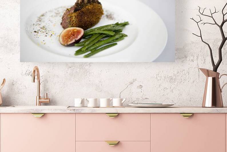 Quercy lamb rack by Kevin Miller Photography
