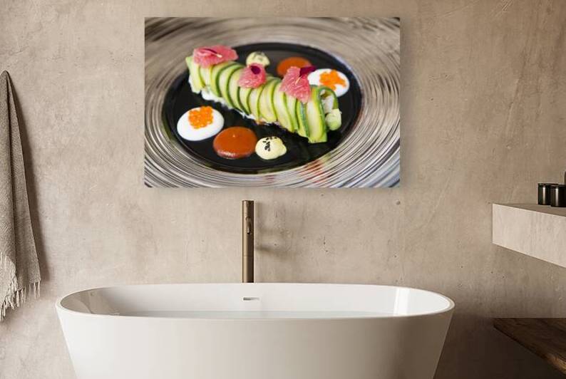 Avocado Crab Roll Roulade by Kevin Miller Photography