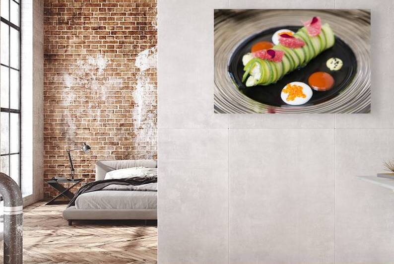 Avocado Crab Roll Roulade by Kevin Miller Photography