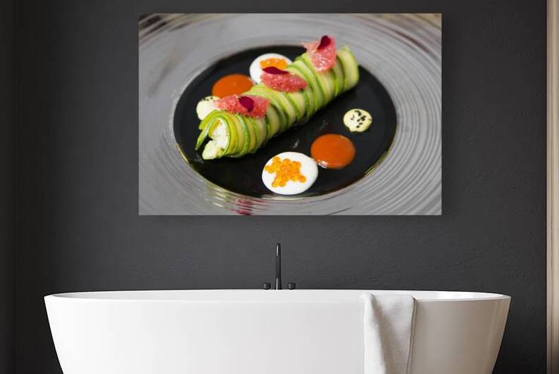 Avocado Crab Roll Roulade by Kevin Miller Photography
