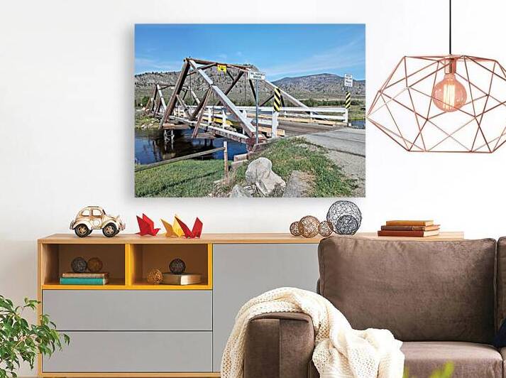 Val Haynes Truss Bridge Oliver Osoyoos Okanagan Valley by Kevin Miller Photography