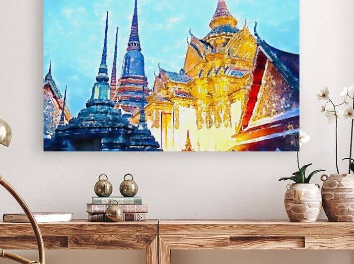 Wat Pho Thai Buddhist temple Thailand by Kevin Miller Photography