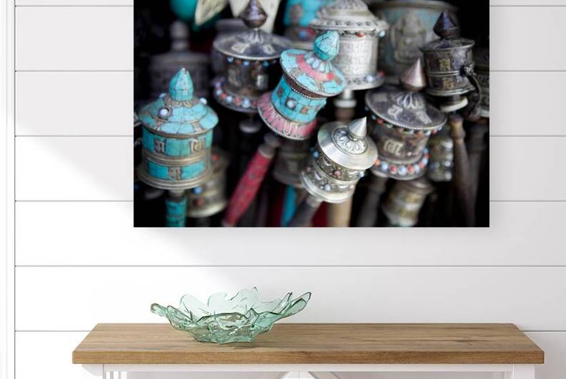 Prayer Wheel Nepal Market by Kevin Miller Photography