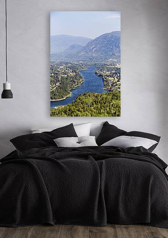Castlegar Columbia River Canadian Landscape British Columbia by Kevin Miller Photography