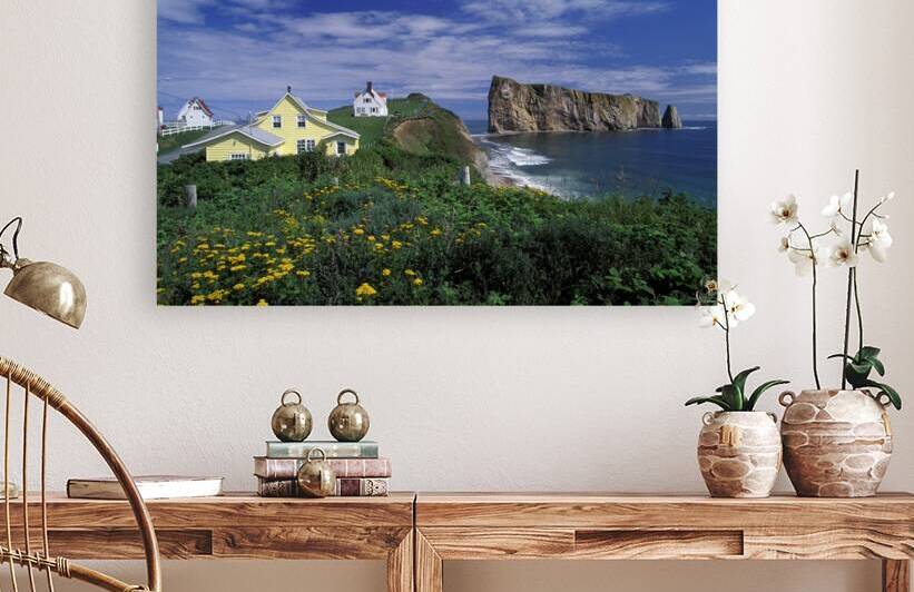 Gaspe Quebec Perce Rock Canadian Landscape by Kevin Miller Photography