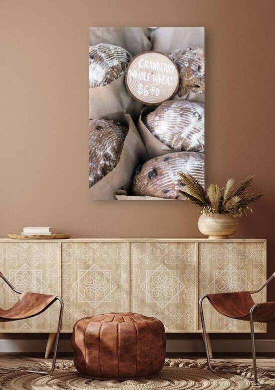 Organic Fresh Baked Sourdough Bread Bakery by Kevin Miller Photography