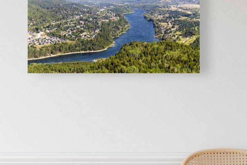 Castlegar Columbia River Canadian Landscape British Columbia by Kevin Miller Photography