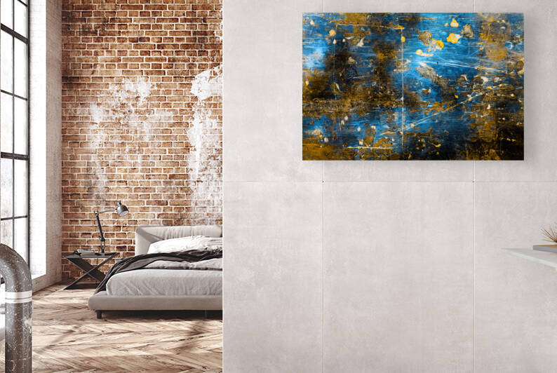 Penang Wall Abstract Series 016 by Kevin Miller Photography