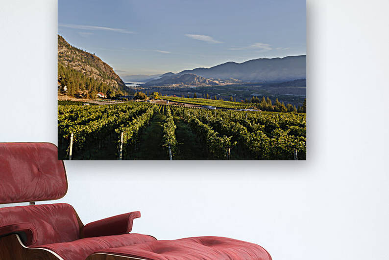 Okanagan Falls Winery Skaha Lake by Kevin Miller Photography