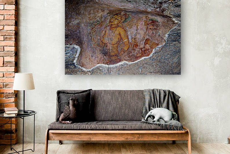 sigiriya fresco frescoes sri lanka by Kevin Miller Photography