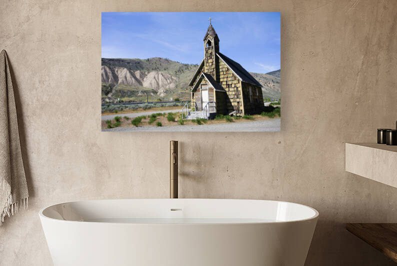 Nlak’pamux Church Spences Bridge by Kevin Miller Photography