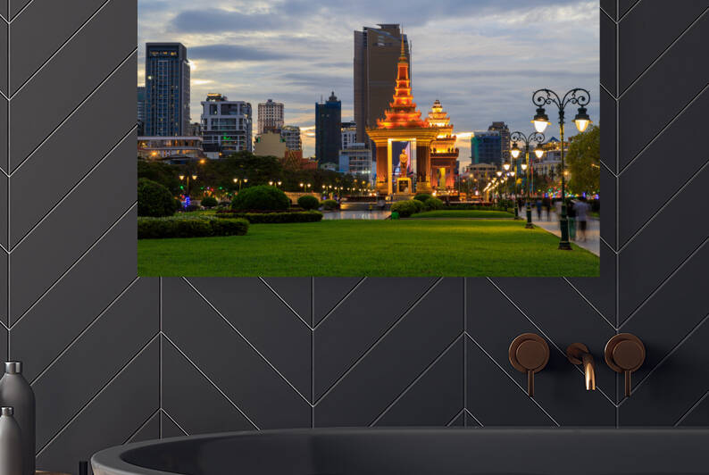 Nordom Sihanouk Independence Memorial Phnom Penh Cambodia by Kevin Miller Photography