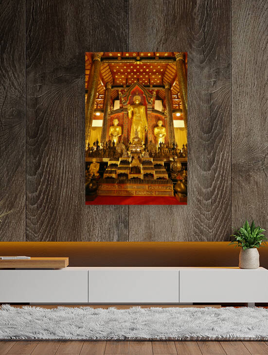 Wat Phra Singh Thai Buddhist Temple Chaing Mai Thailand by Kevin Miller Photography