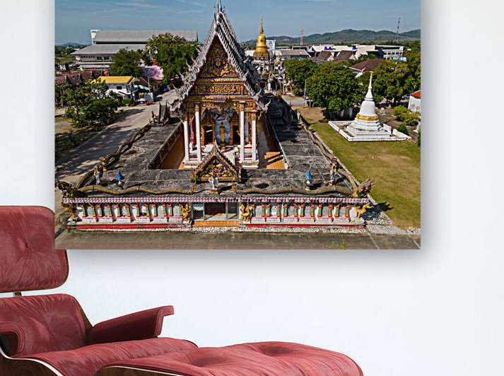 Wat Phra Nang Sang Thai Temple Phuket Thailand. by Kevin Miller Photography