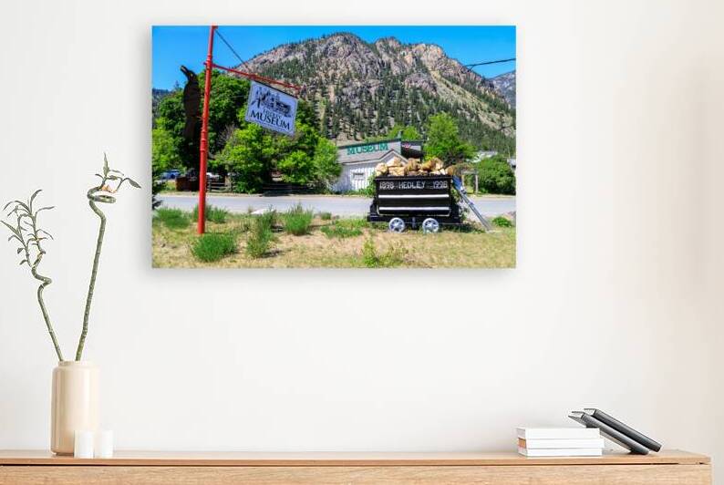 Small Town Hedley Similkameen Valley British Columbia Landscape by Kevin Miller Photography
