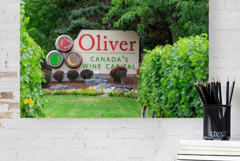 Oliver Wine Capital Canada Okanagan Valley British Columbia by Kevin Miller Photography
