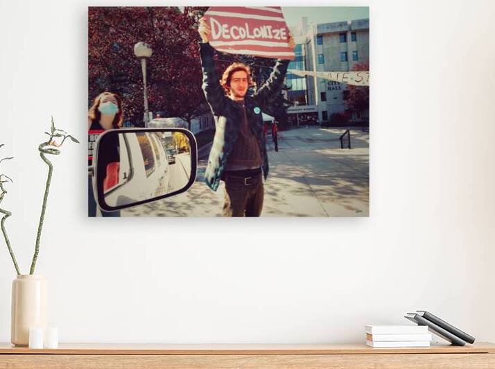 Road trip exploring street scene in Nelson city British Columbi by Kevin Miller Photography