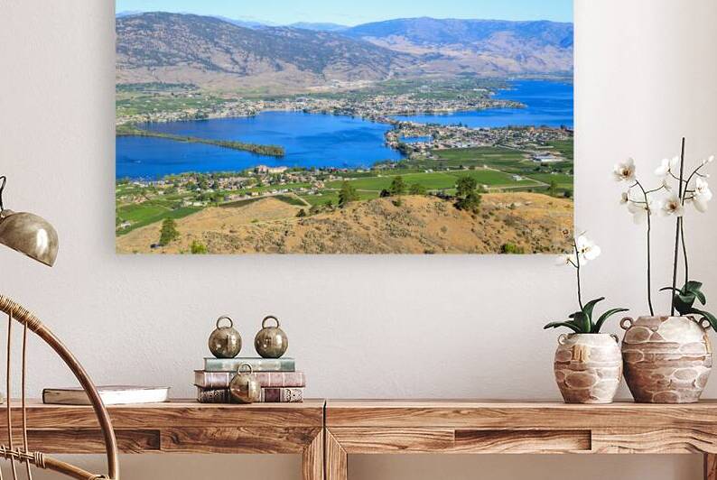 Okanagan Valley British Columbia Winery Vineyard Landscape by Kevin Miller Photography