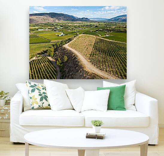 Okanagan Valley Winery Vineyard British Columbia by Kevin Miller Photography