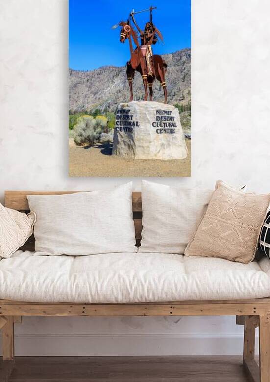 The Chief Sculpture Nkmip Desert Cultural Centre Osoyoos by Kevin Miller Photography