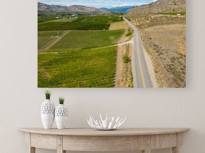 Okanagan Valley Winery Vineyard British Columbia by Kevin Miller Photography