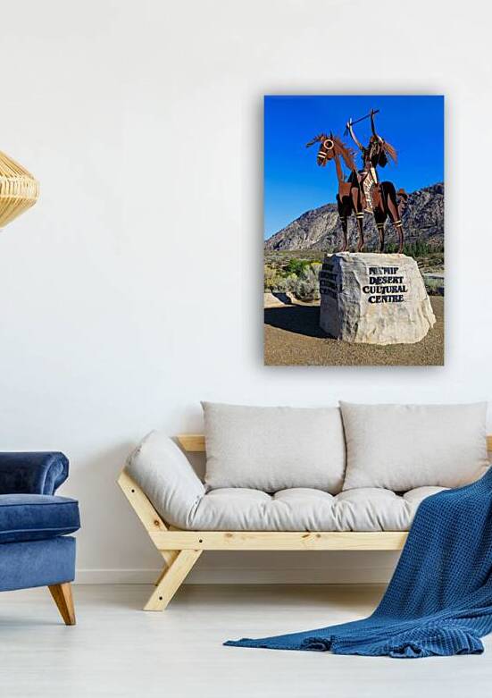 The Chief Sculpture Nkmip Desert Cultural Centre Osoyoos by Kevin Miller Photography
