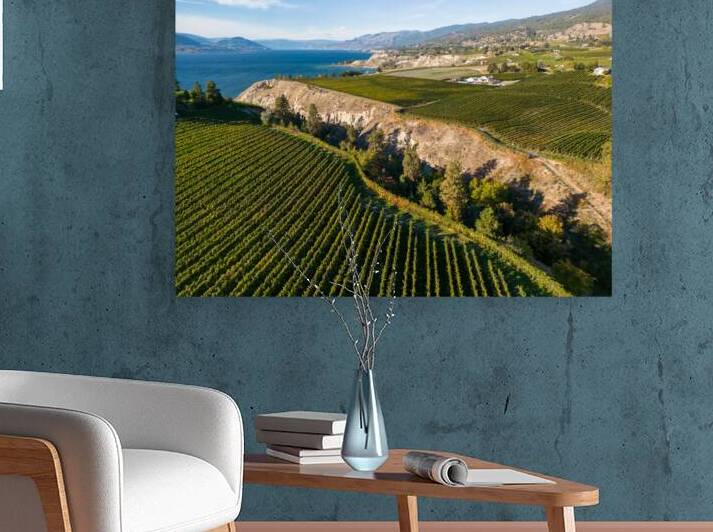 Okanagan Valley Winery Vineyard British Columbia by Kevin Miller Photography