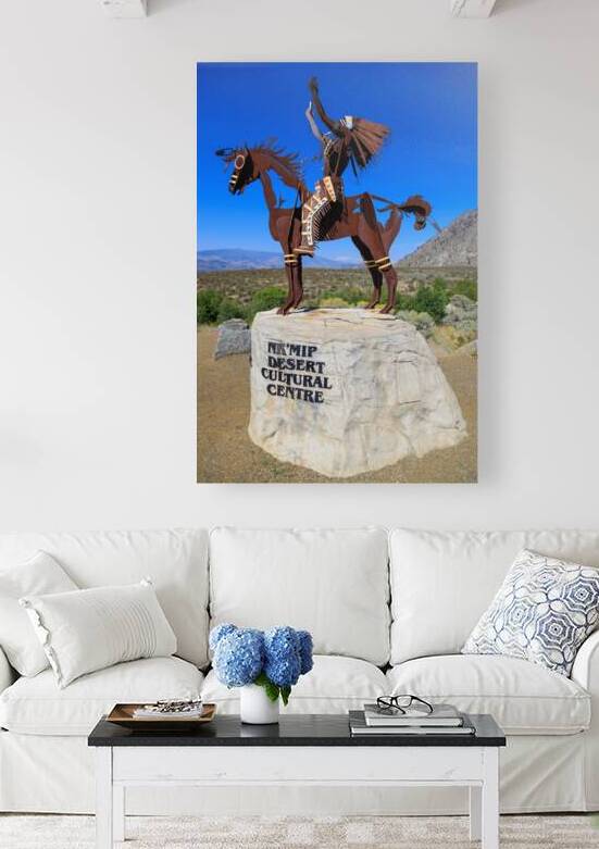 The Chief Sculpture Nkmip Desert Cultural Centre Osoyoos by Kevin Miller Photography