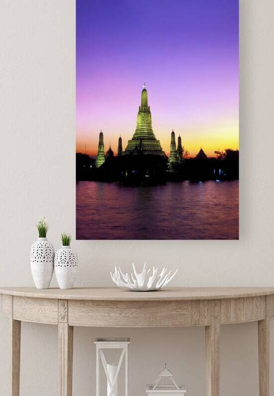 Wat Arun Chao Phraya River Bangkok Thai Temple Thailand by Kevin Miller Photography