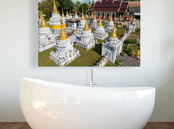 Wat Chedi Sao Lang Buddhist Temple Lampang Thailand by Kevin Miller Photography