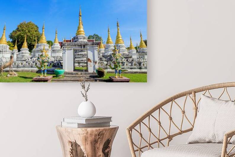 Wat Chedi Sao Lang Buddhist Temple Lampang Thailand by Kevin Miller Photography