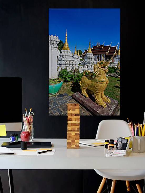 Wat Chedi Sao Lang Buddhist Temple Lampang Thailand by Kevin Miller Photography
