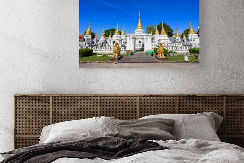 Wat Chedi Sao Lang Buddhist Temple Lampang Thailand by Kevin Miller Photography