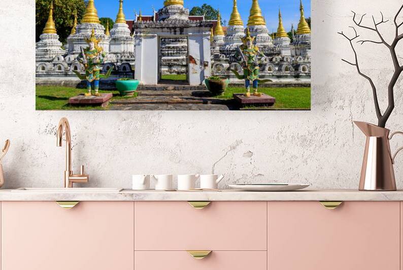 Wat Chedi Sao Lang Buddhist Temple Lampang Thailand by Kevin Miller Photography