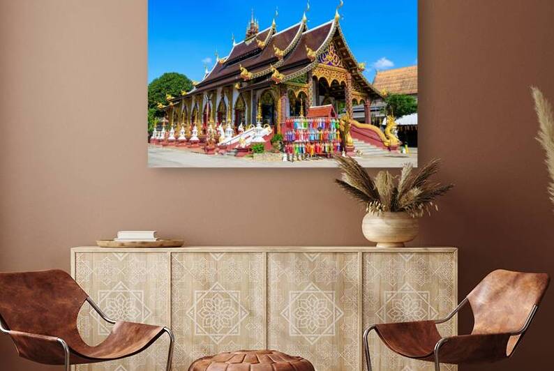 Wat Chedi Sao Lang Buddhist Temple Lampang Thailand by Kevin Miller Photography