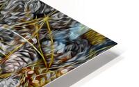 Pine Cones Forest Abstract HD Metal print