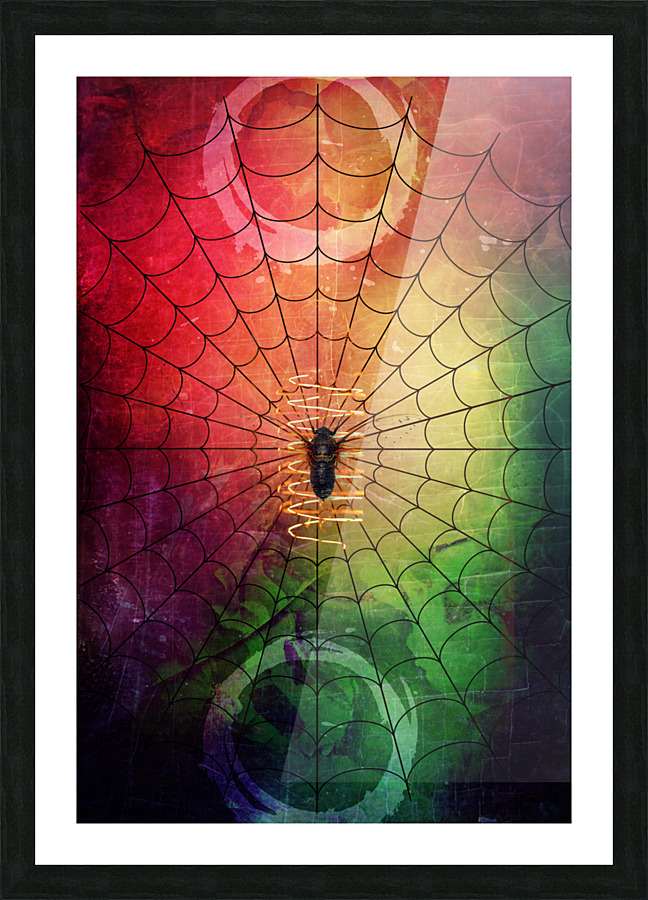 Edison Web  Picture Frame print